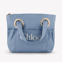 Chloe Kids Girls Bag In Light Blue