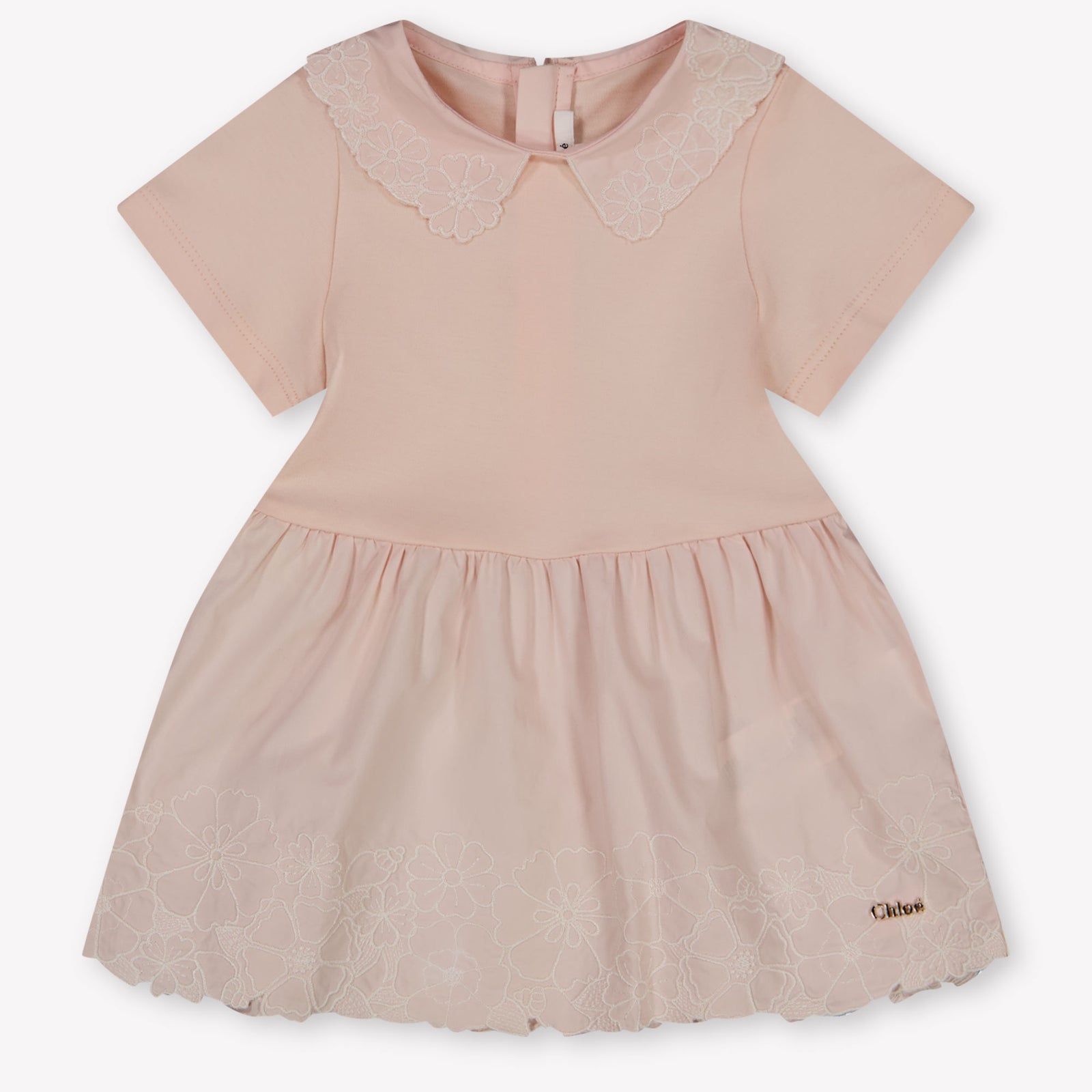Chloe Baby Meisjes Jurk In Licht Roze