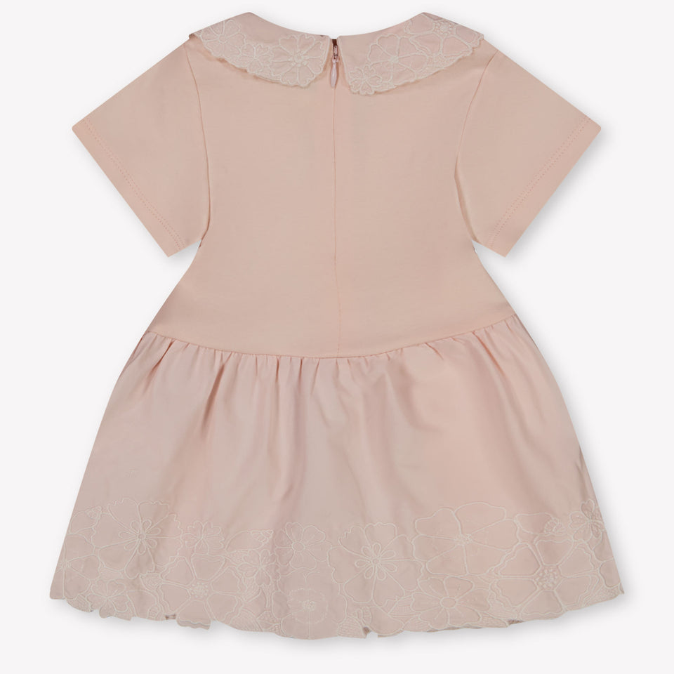 Chloe Baby Meisjes Jurk In Licht Roze