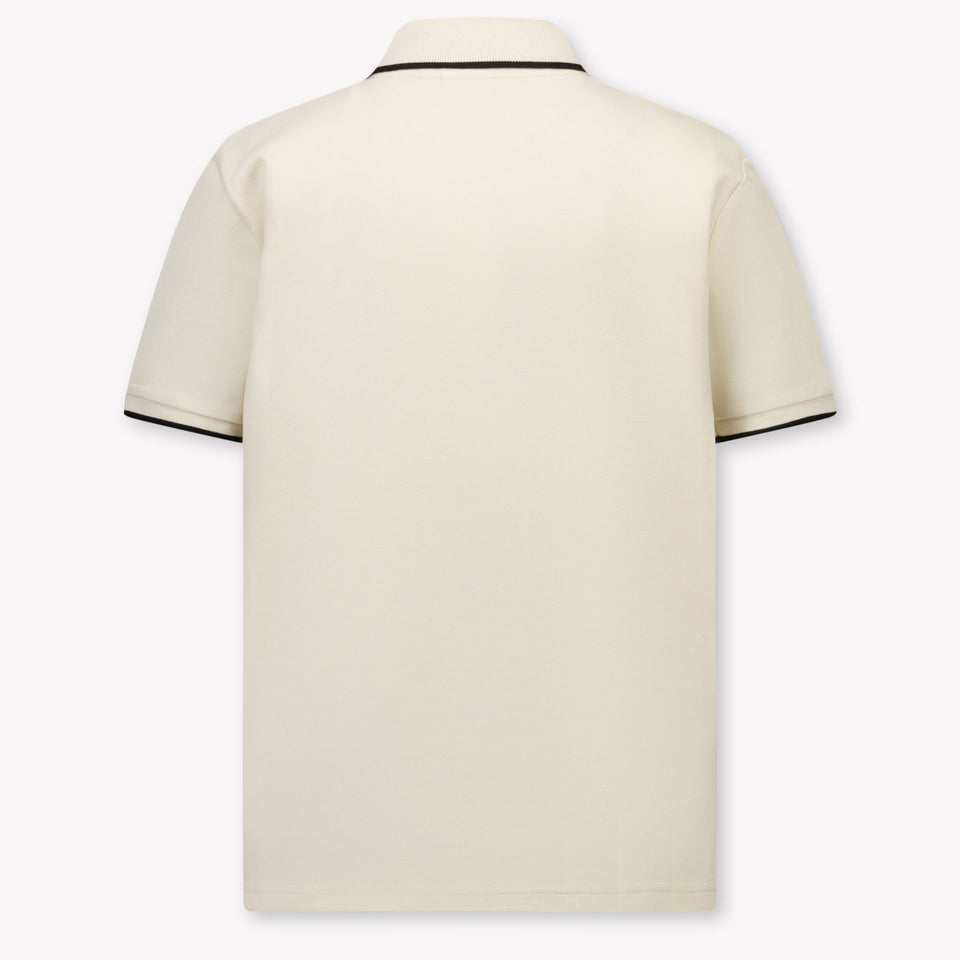 Boss Kinder Jongens Polo In Licht Beige