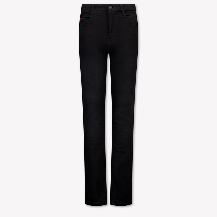 HUGO Kids Boys Jeans In Black