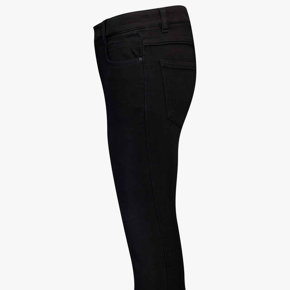 HUGO Kinder Jongens Jeans In Zwart