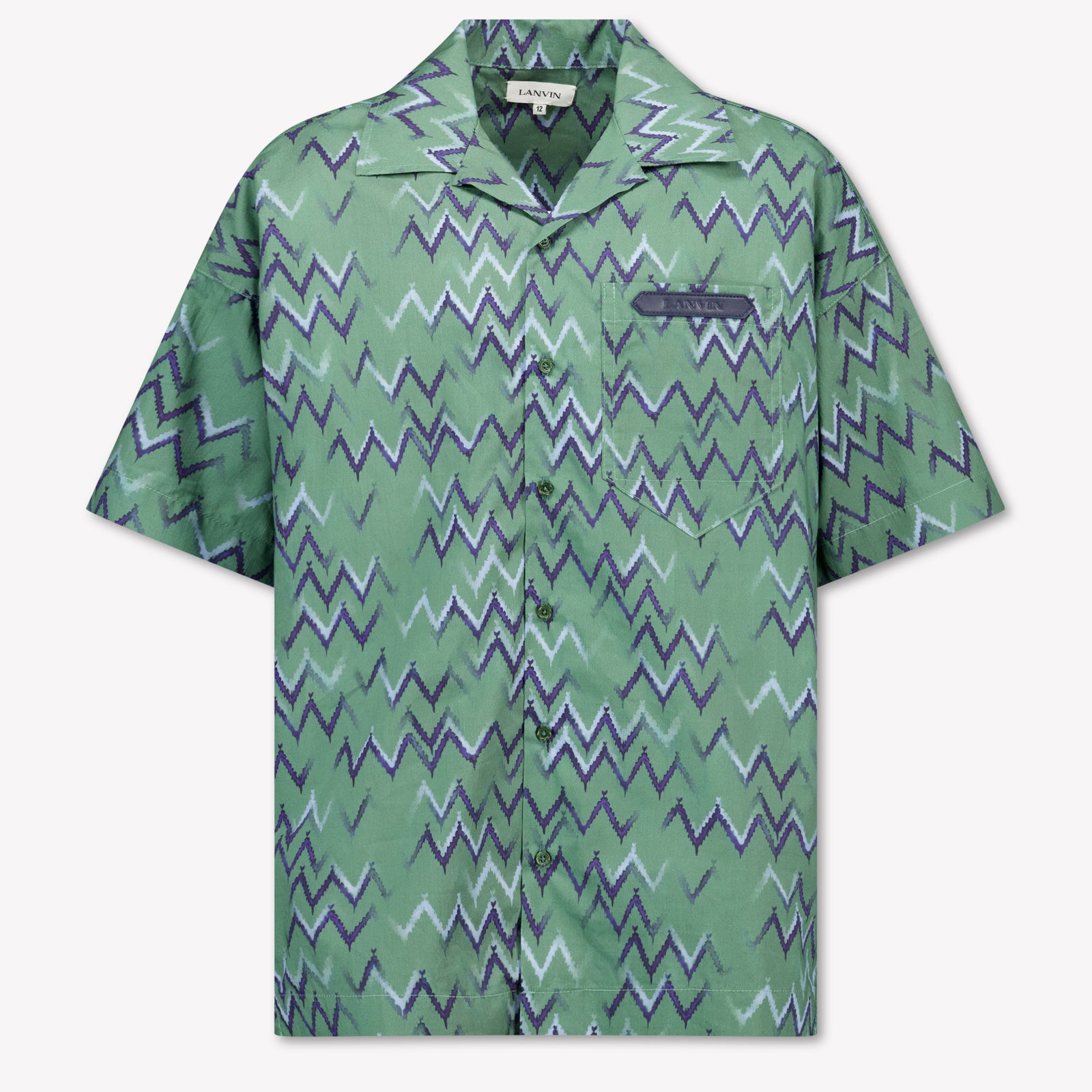 Lanvin Kids Boys Blouse In Green