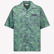 Lanvin Kids Boys Blouse In Green