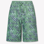 Lanvin Kinder Jongens Shorts In Groen