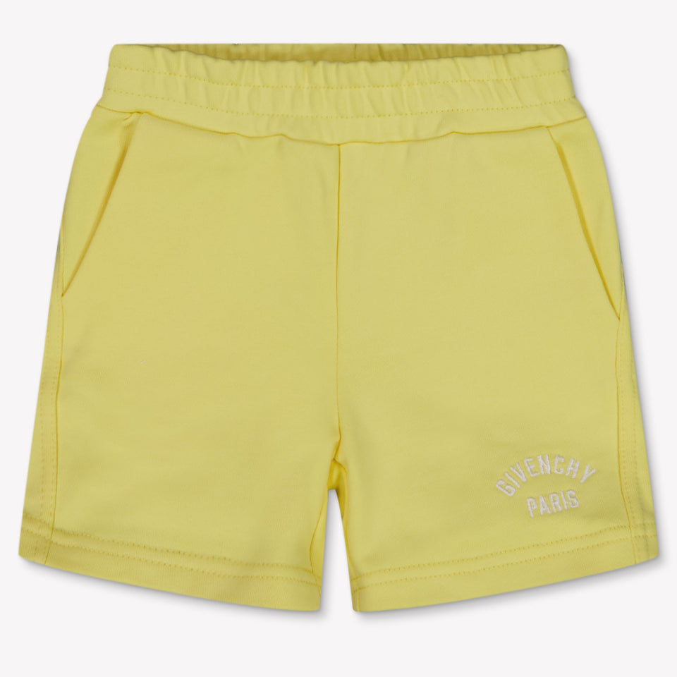 Givenchy Baby Jongens Shorts In Geel