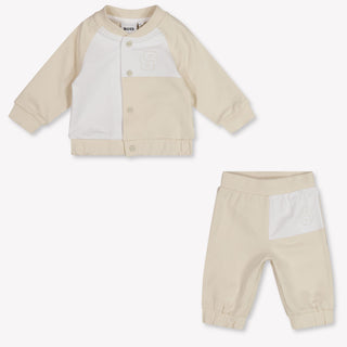 Boss Baby Jongens Joggingpak In Beige