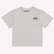 Kenzo Kids Baby Boys T-Shirt In OffWhite
