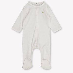 Chloe Baby Girls Playsuit In White