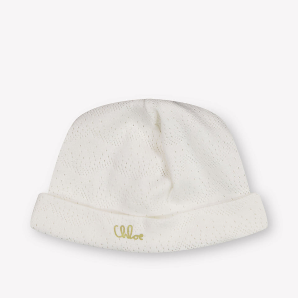 Chloe Baby Girls Playsuit In White