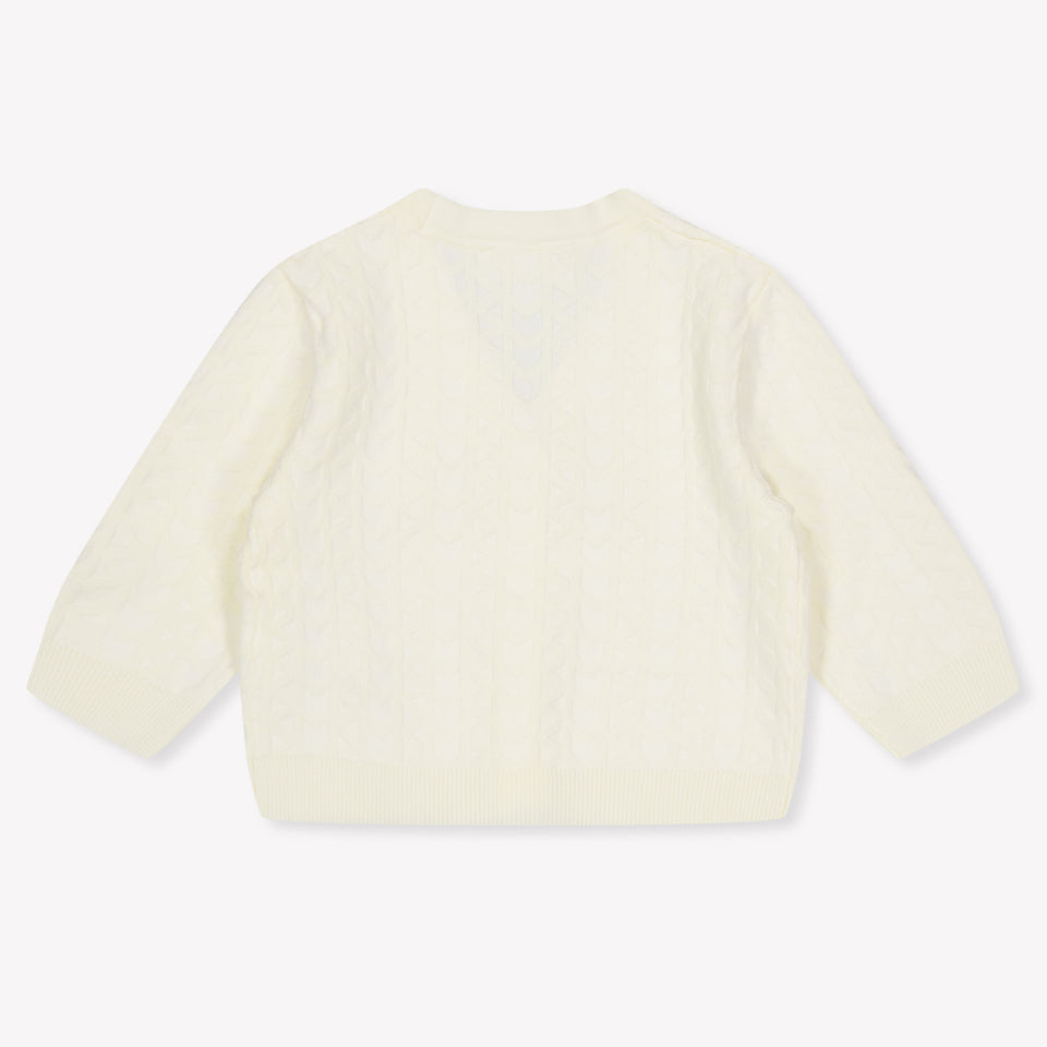 Michael Kors Baby Girls Cardigan In Ecru