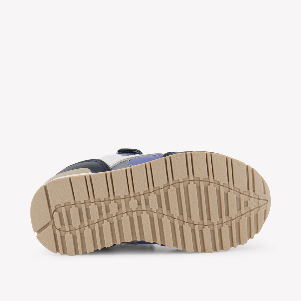 Boss Jongens Sneakers In Navy