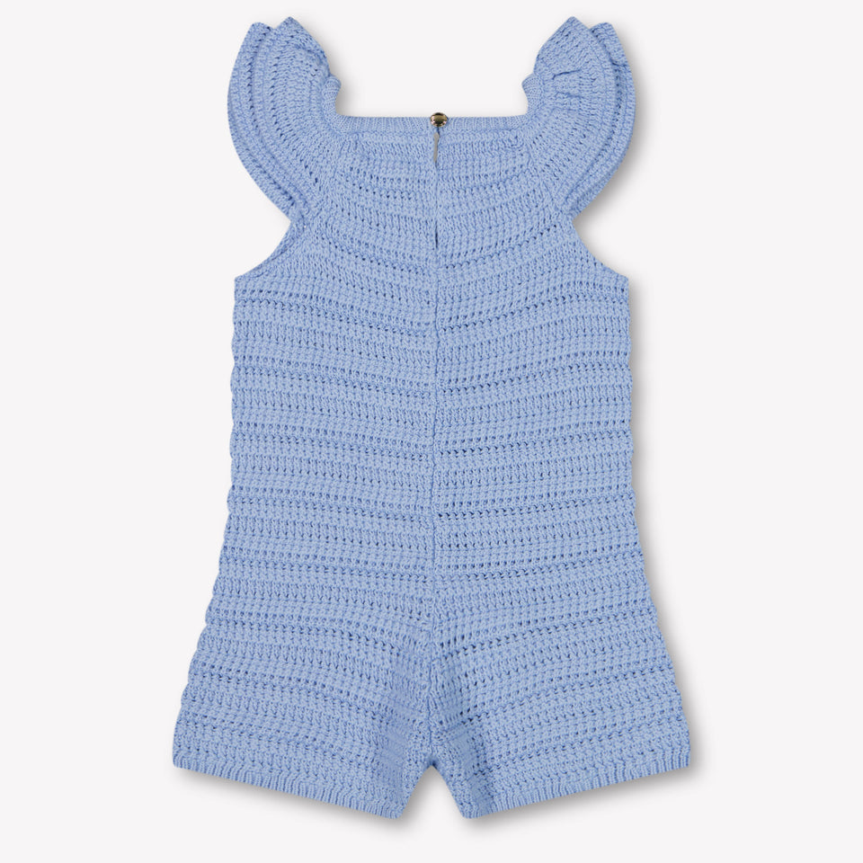 Chloe Baby Meisjes Jumpsuit In Licht Blauw