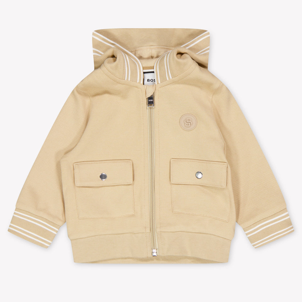 Boss Baby Jongens Vest In Beige