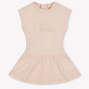Chloe Baby Girls Dress In Light Pink