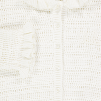 Chloe Kids Girls Cardigan In White