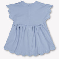 Chloe Baby Girls Dress In Light Blue
