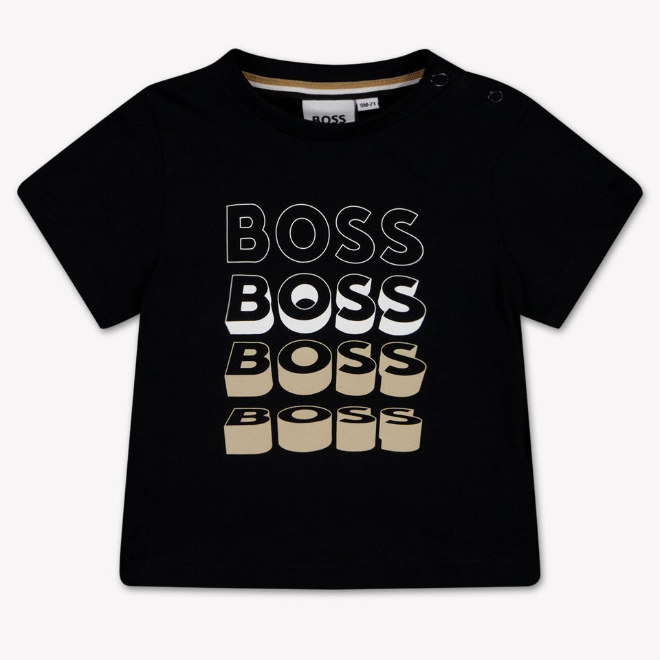 Boss Baby Jongens T-Shirt In Zwart
