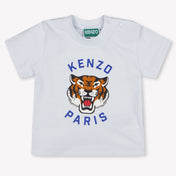 Kenzo Kids Baby Boys T-Shirt In Light Blue