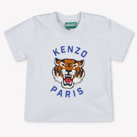 Kenzo Kids Baby Boys T-Shirt In Light Blue