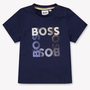 Boss Baby Boys T-Shirt In Navy