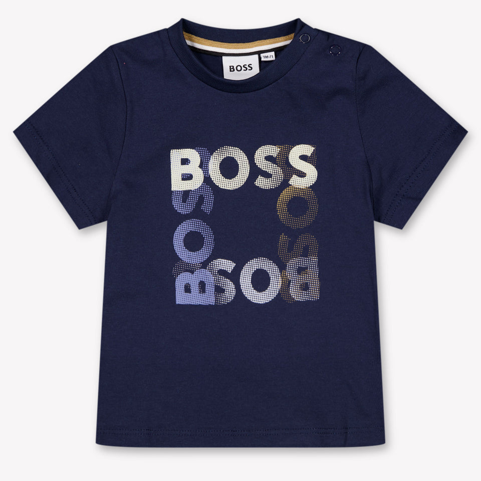 Boss Baby Boys T-Shirt In Navy