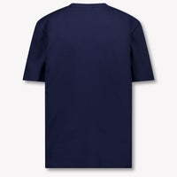Boss Kinder Jongens T-Shirt In Navy