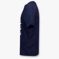 Boss Kinder Jongens T-Shirt In Navy