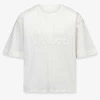 Chloe Kids Girls T-Shirt In White