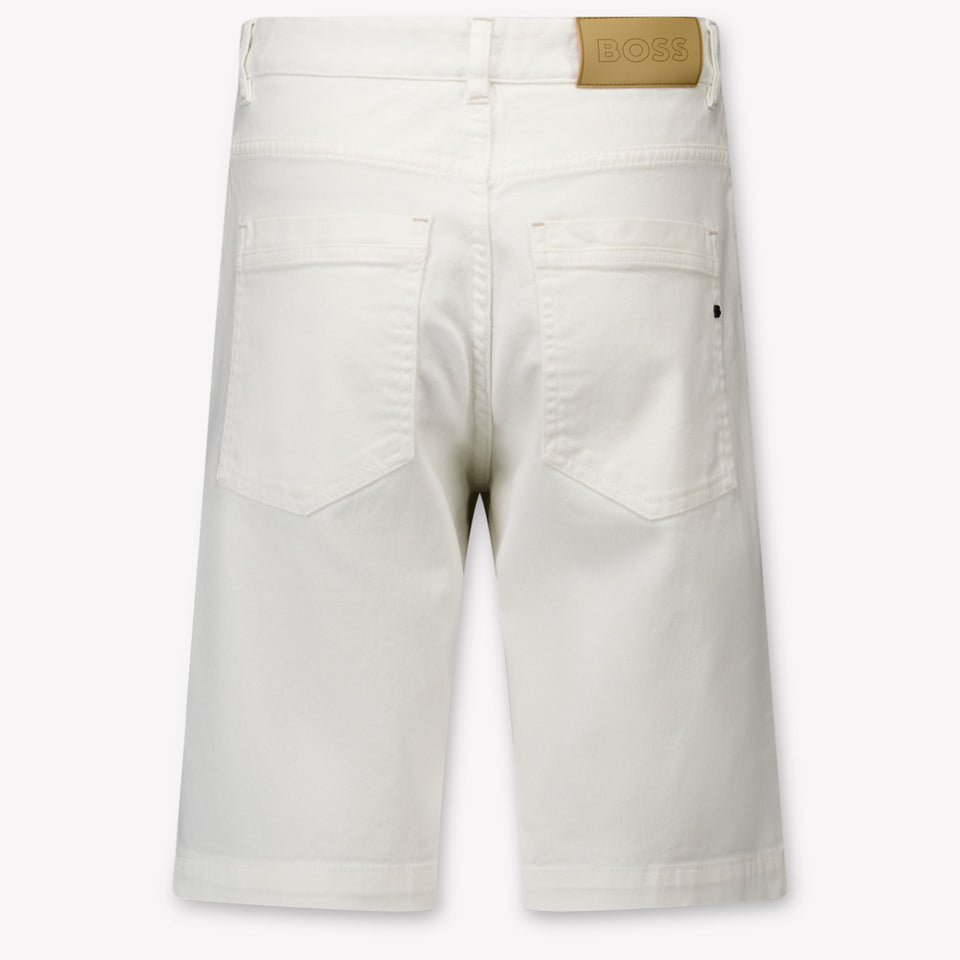 Boss Kids Boys Shorts In White