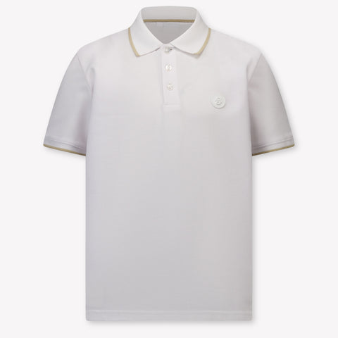 Boss Kinder Jongens Polo In Wit