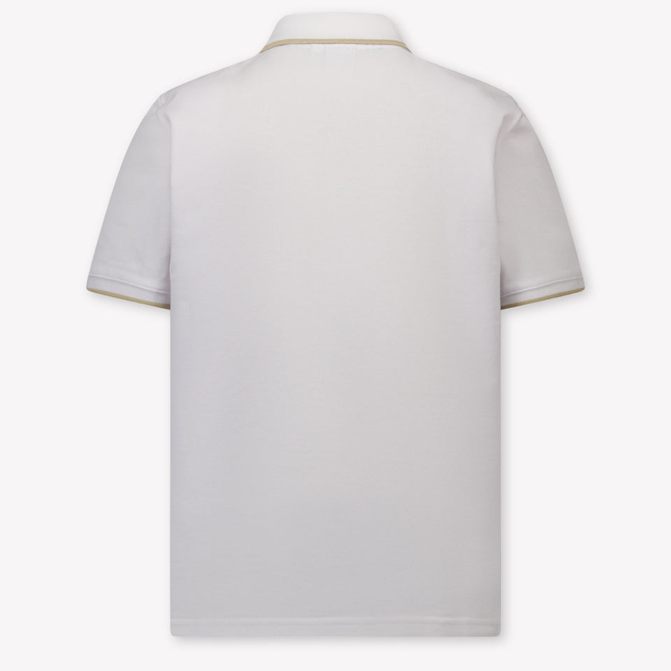 Boss Kinder Jongens Polo In Wit