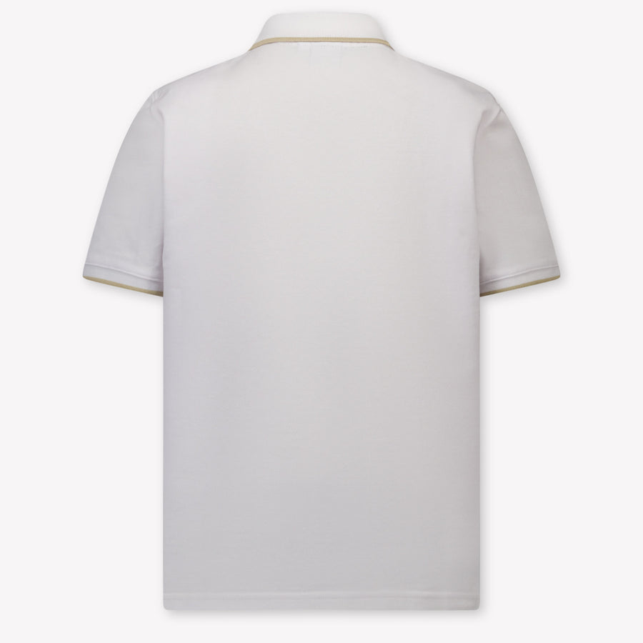Boss Kinder Jongens Polo In Wit