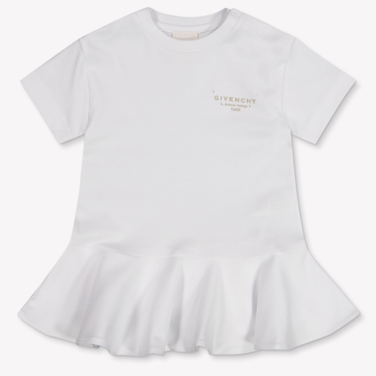 Givenchy Baby Meisjes Jurk In Wit