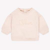 Chloe Baby Meisjes Trui In Licht Roze