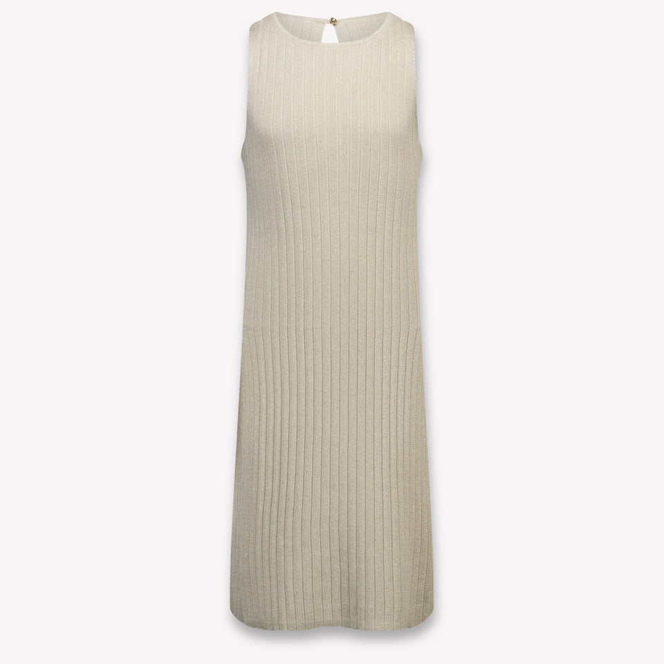 Michael Kors Kinder Meisjes Jurk In Goud