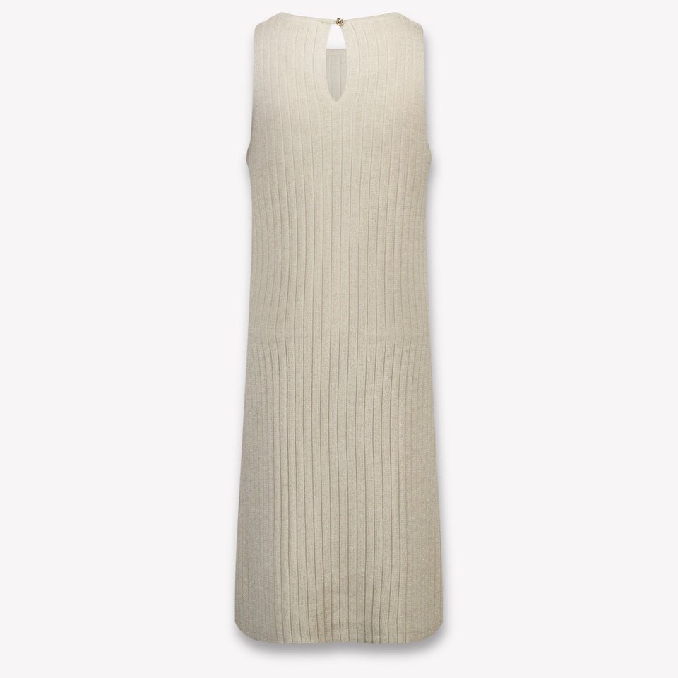 Michael Kors Kinder Meisjes Jurk In Goud