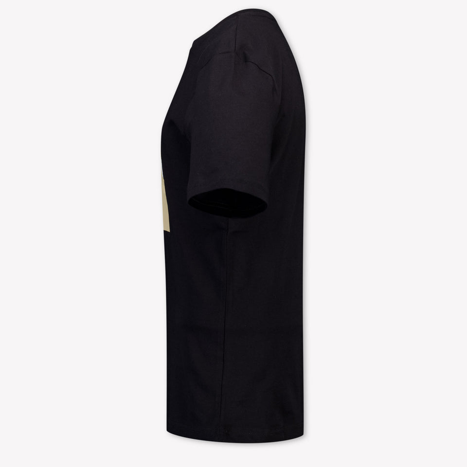 Boss Kinder Jongens T-Shirt In Zwart