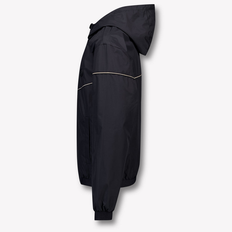 Boss Kinder Jongens Zomerjas In Zwart