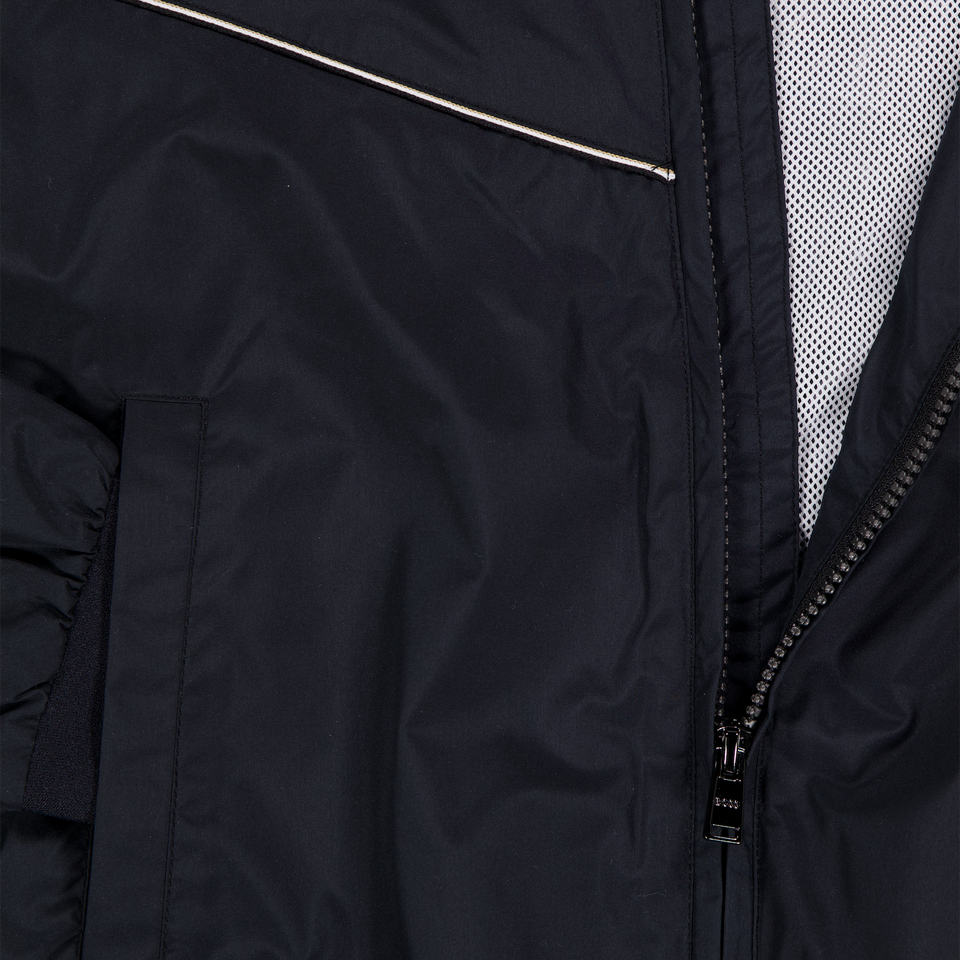 Boss Kinder Jongens Zomerjas In Zwart