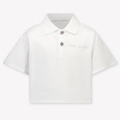 Marc Jacobs Kinder Meisjes Polo In Wit