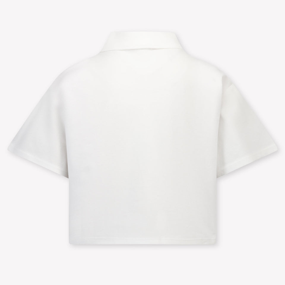 Marc Jacobs Kinder Meisjes Polo In Wit