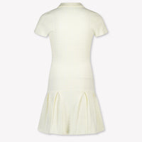 Michael Kors Kids Girls Dress In Ecru