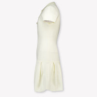 Michael Kors Kids Girls Dress In Ecru