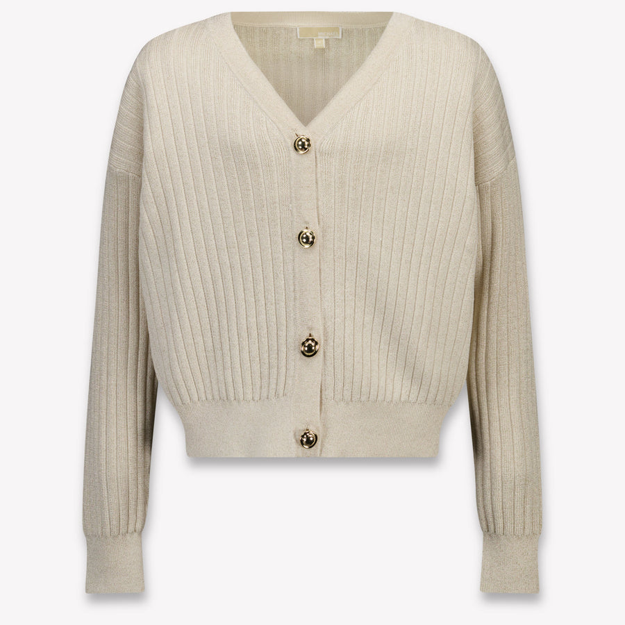 Michael Kors Girls Cardigan in Gold
