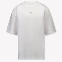 Boss Kinder Jongens T-Shirt In Wit