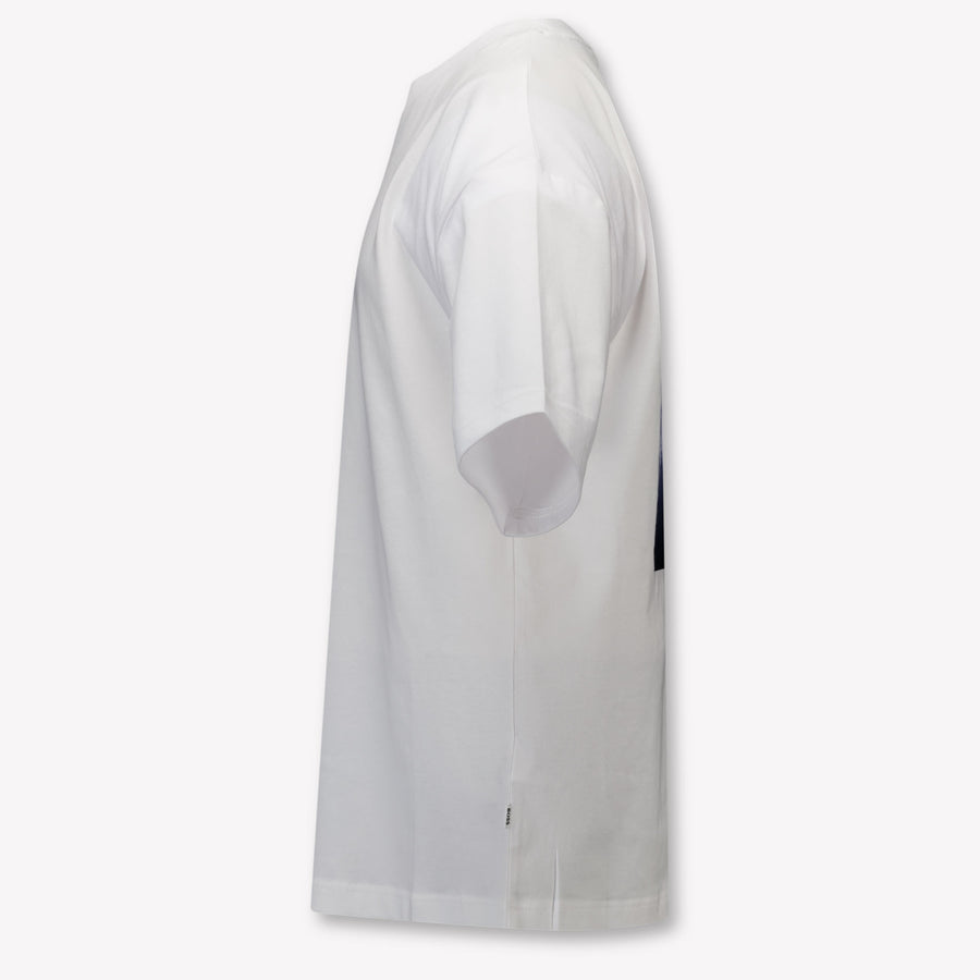 Boss Kinder Jongens T-Shirt In Wit