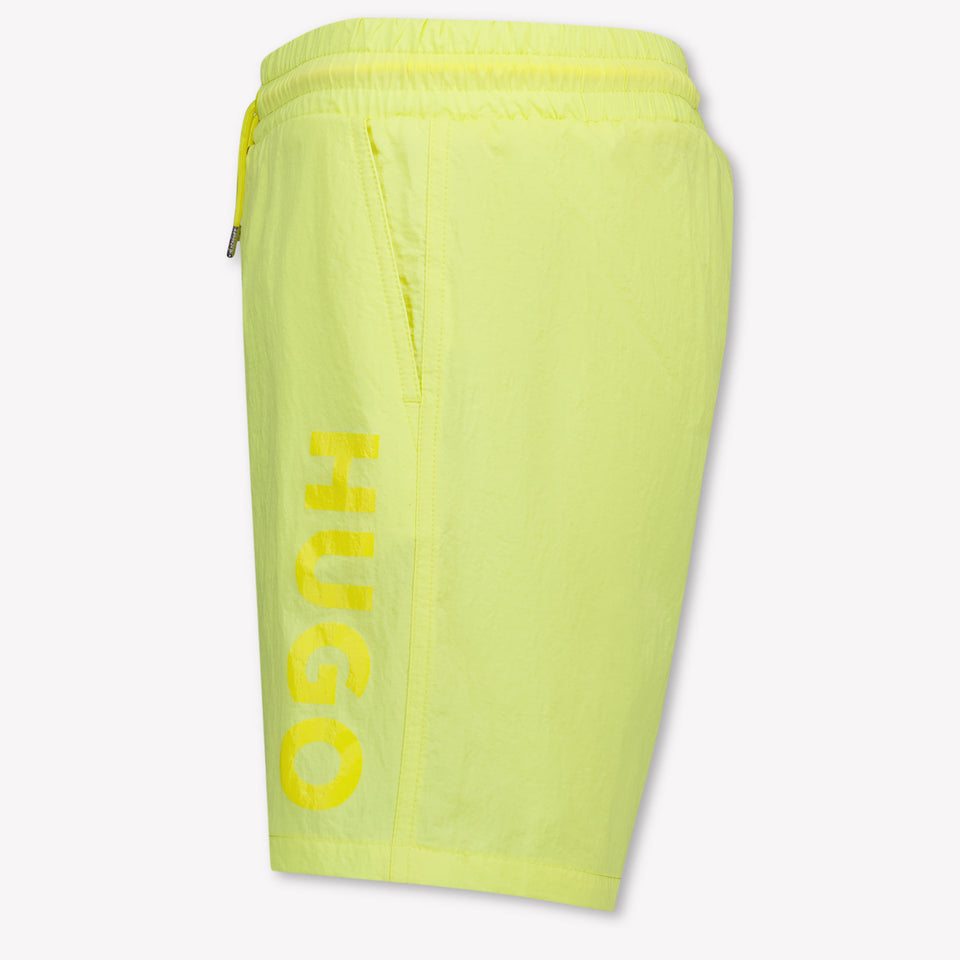 HUGO Kinder Jongens Zwemkleding In Geel