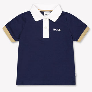 Boss Baby Boys Polo In Navy