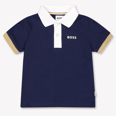 Boss Baby Jongens Polo In Navy